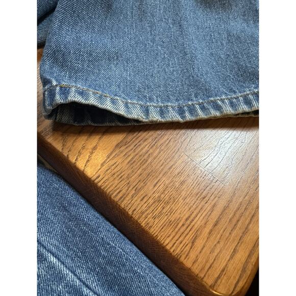 Levi’s 505 Men’s Jeans 36x30 Blue Regular Fit Straight Leg Denim Made in Lesotho - Picture 10 of 12